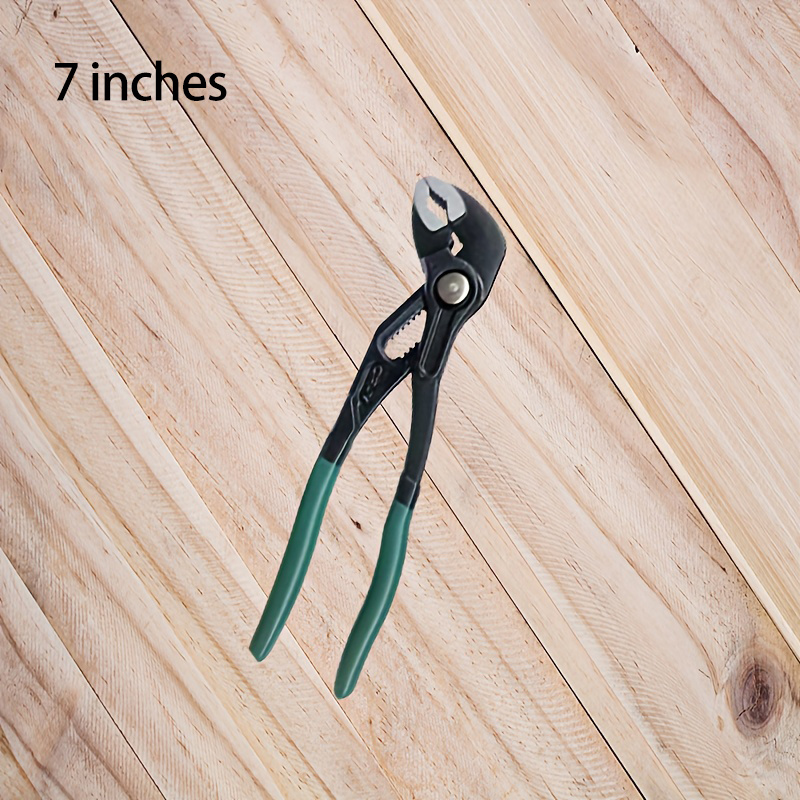 TEMU 1pc Adjustable Multi-functional Tube Pliers - Versatile Water Pump And Car Repair Tool, Movable Jaws, , Adjustable Wrench Large Opening Plumbing