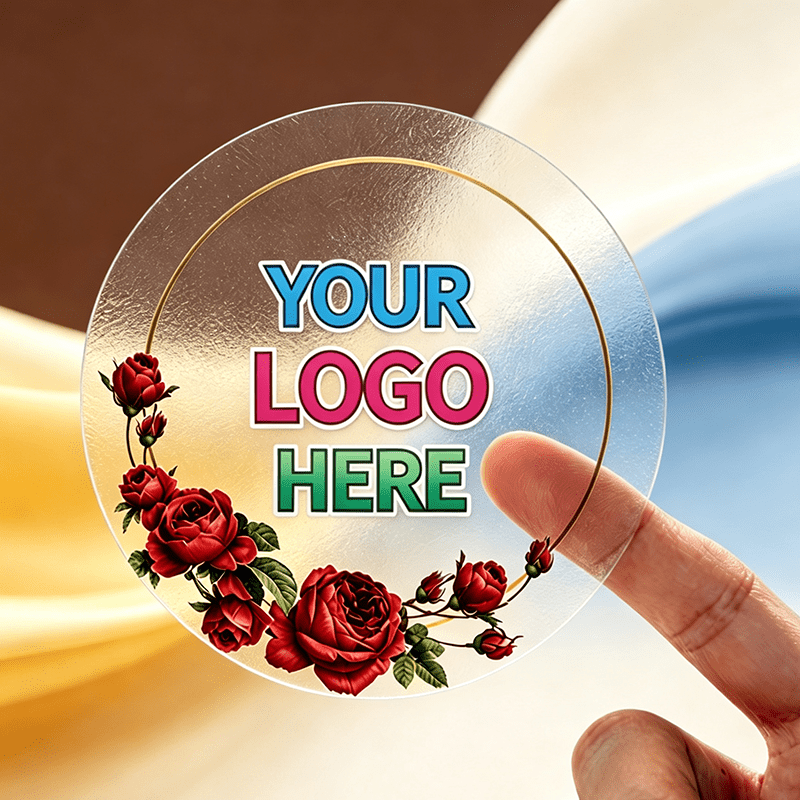 Custom Personalized Sticker Labels, Available in Multiple Sizes