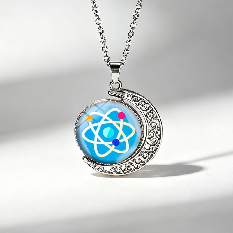 3pc Atomic Science Jewelry Set, Unisex Gift