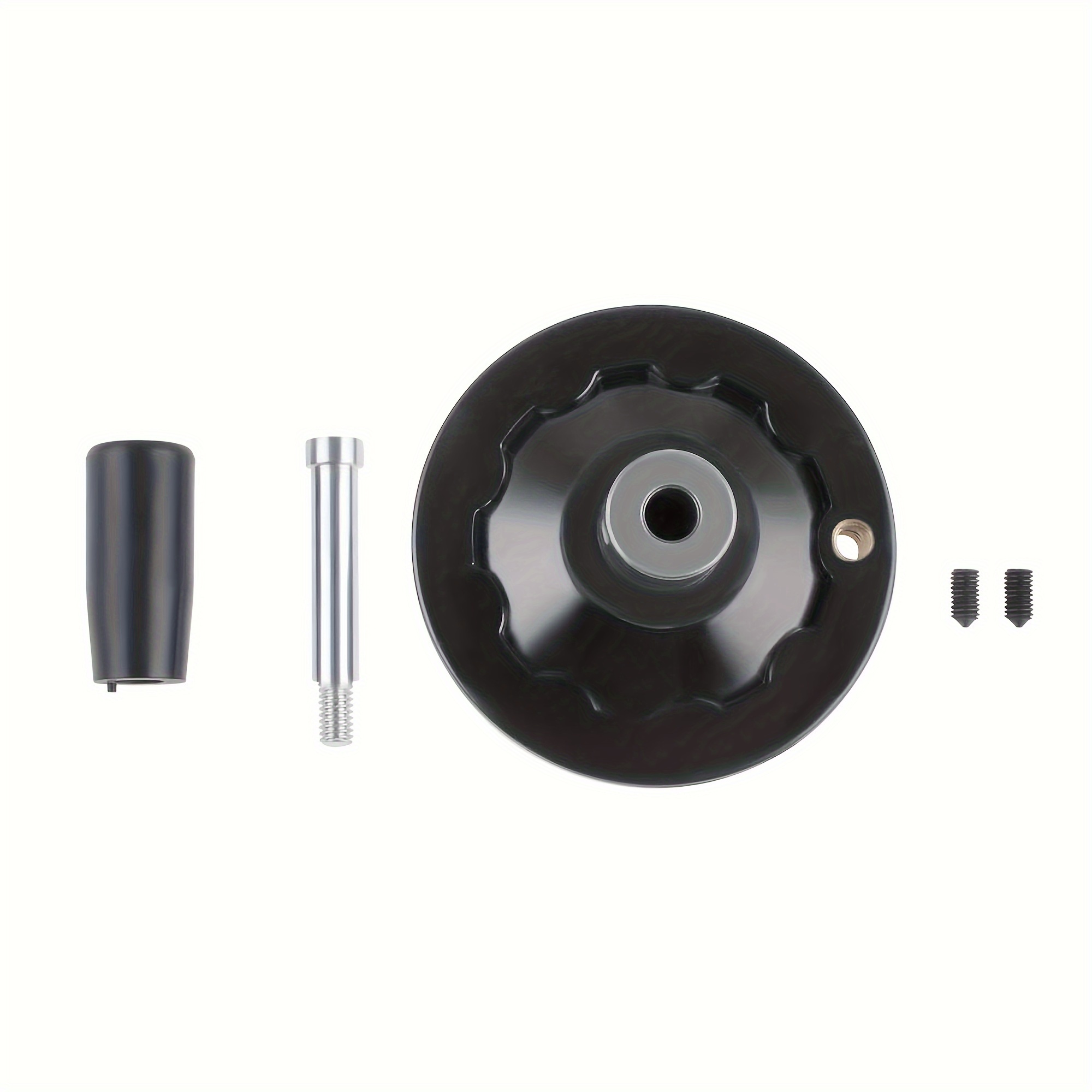 TEMU 1 Unit Adjustable 80mm Diameter Handwheel And Rotating Crank, For Mill& Drill Equipment Control