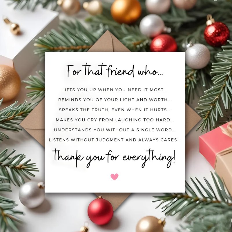 item picture best friend birthday card gift 1pc   birthdays and any occasion ideal gift for a female friend mother aunt niece bestie girlfriend wife envelope   random