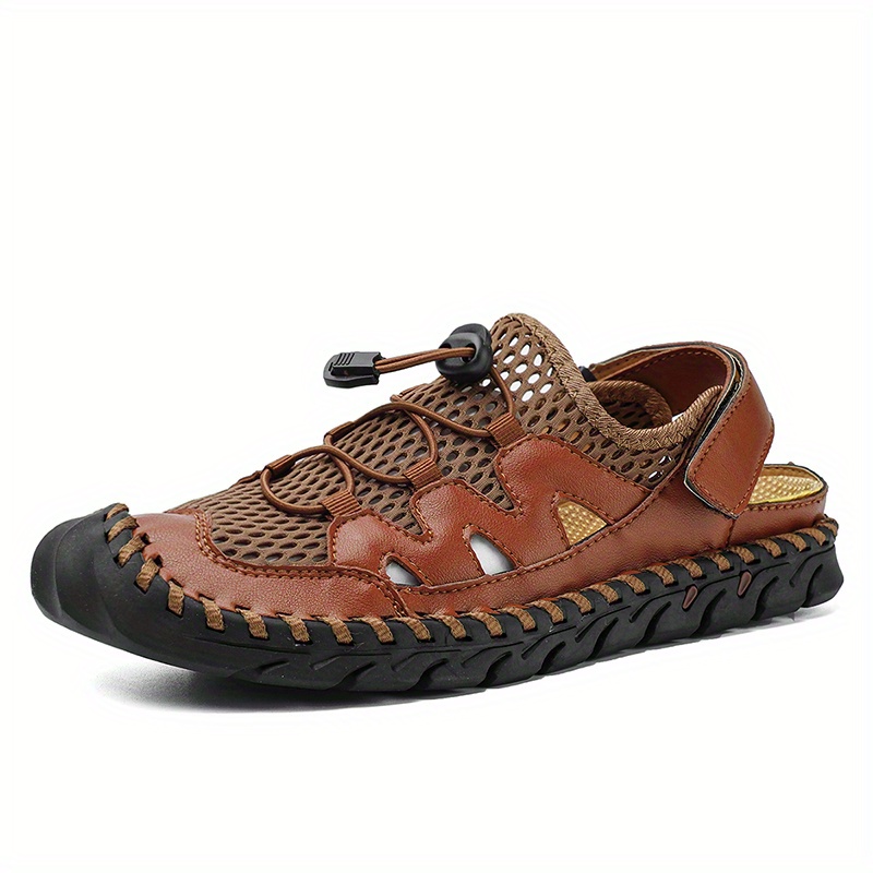 Men's Handmade Mesh Casual Sandals