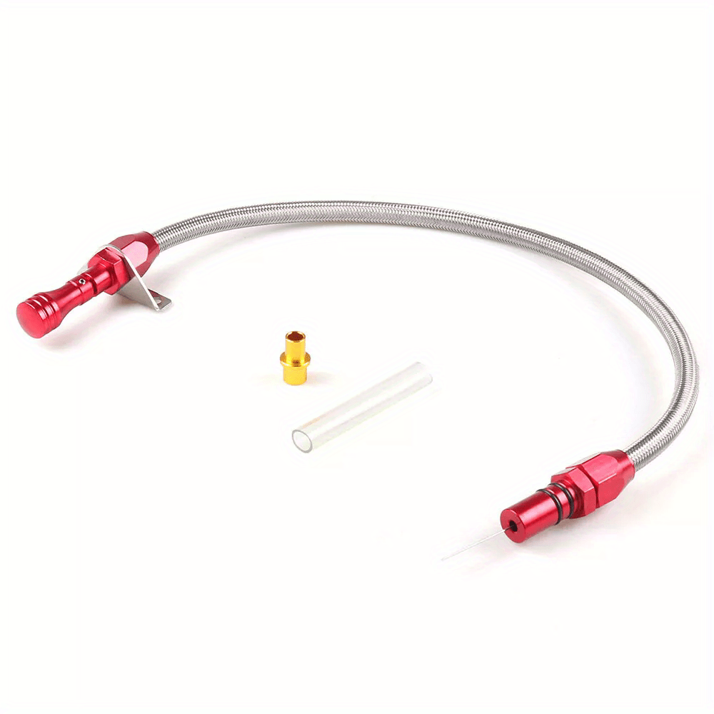TEMU Th-350 400 Transmission Dipstick Fit For Gm Fit For Chevy Th350 Th400 Turbo Sbc Bbc