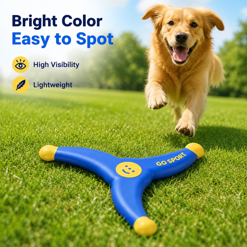 Dog Spinning Flying Disc Toy for Outdoor Play