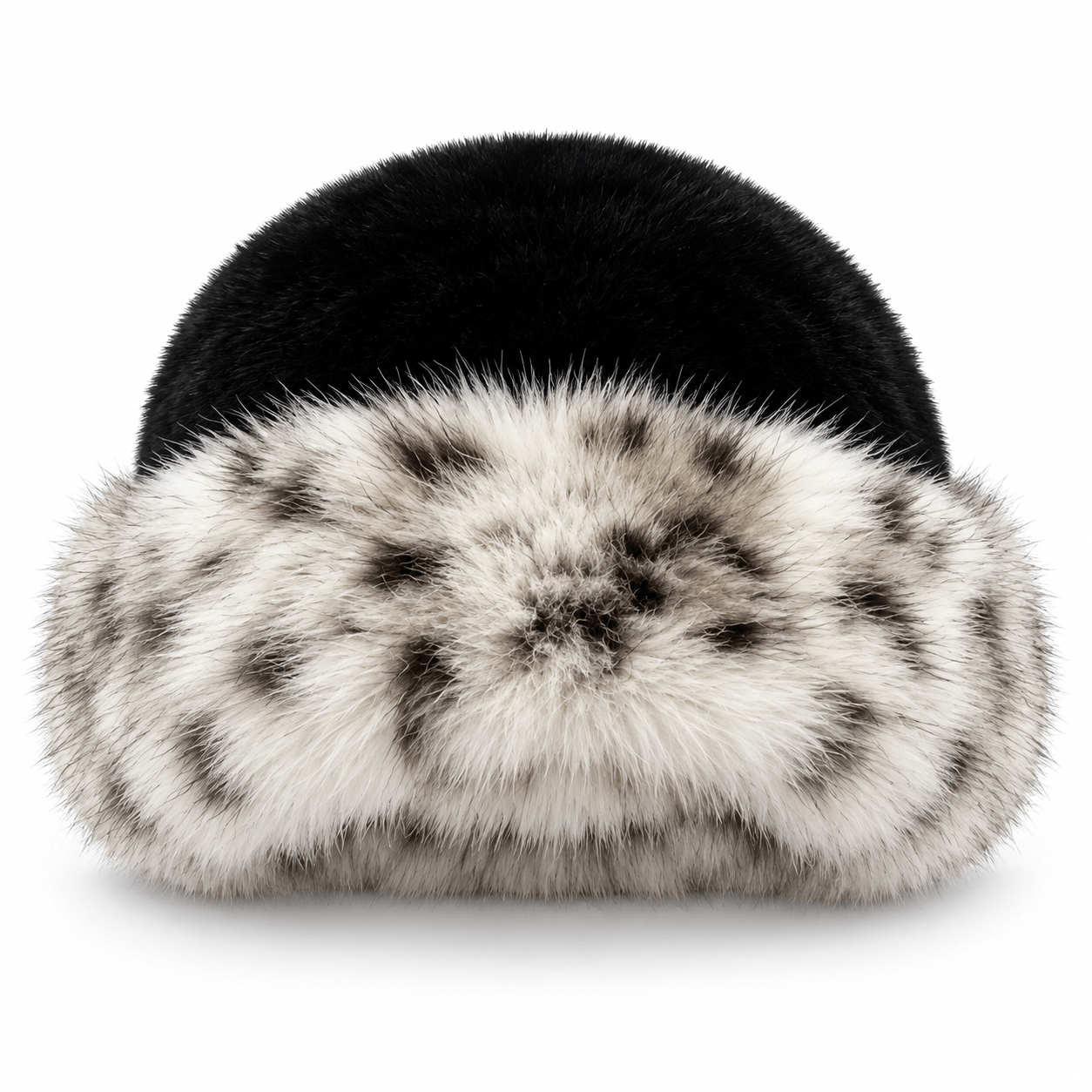 TEMU 1pc Meirunsen Unisex Fleece Lined Thick Beanie Hat With Ear - Suitable For Skiing, Snowboarding, Outdoor Activities, Plush Bucket Hat, Machine