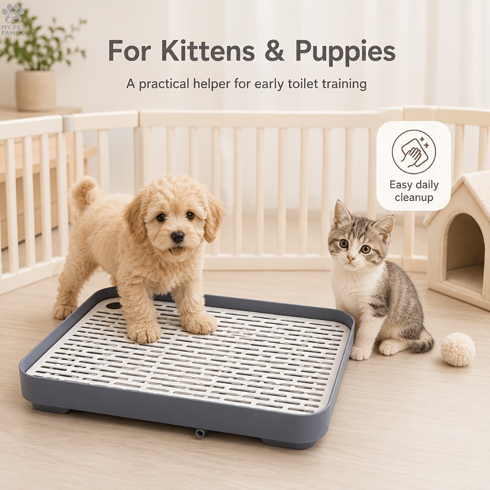 2pcs Small Animal Cages with Perforated Mattresses