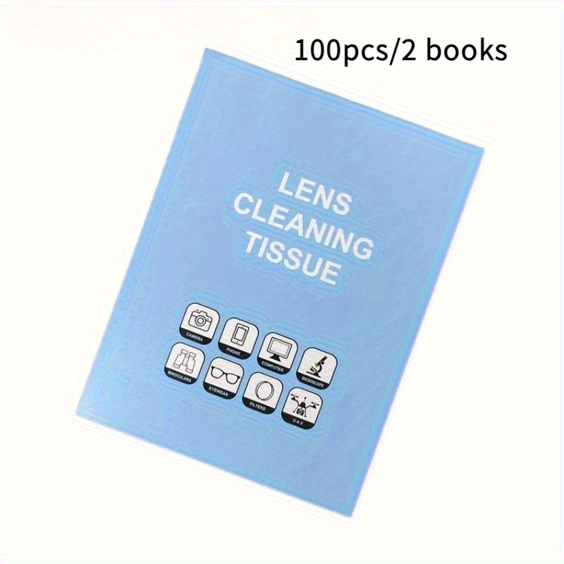 TEMU High Tear- Fiber-free Lens Cleaning Cloth, Suitable For Cameras, Binoculars, Microscopes, Telescopes, And Delicate Surfaces- Secure Packaging,