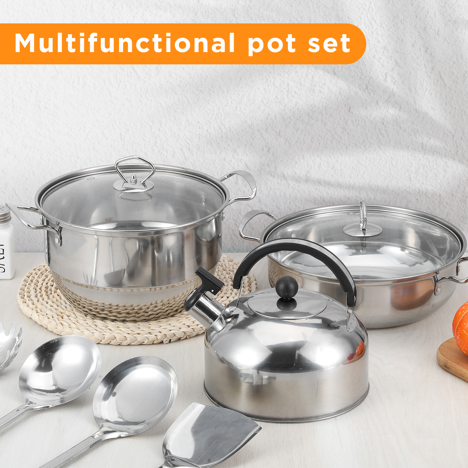 A 14pcs Stainless Steel Cookware Collection That Is a Must-Have... product image 6