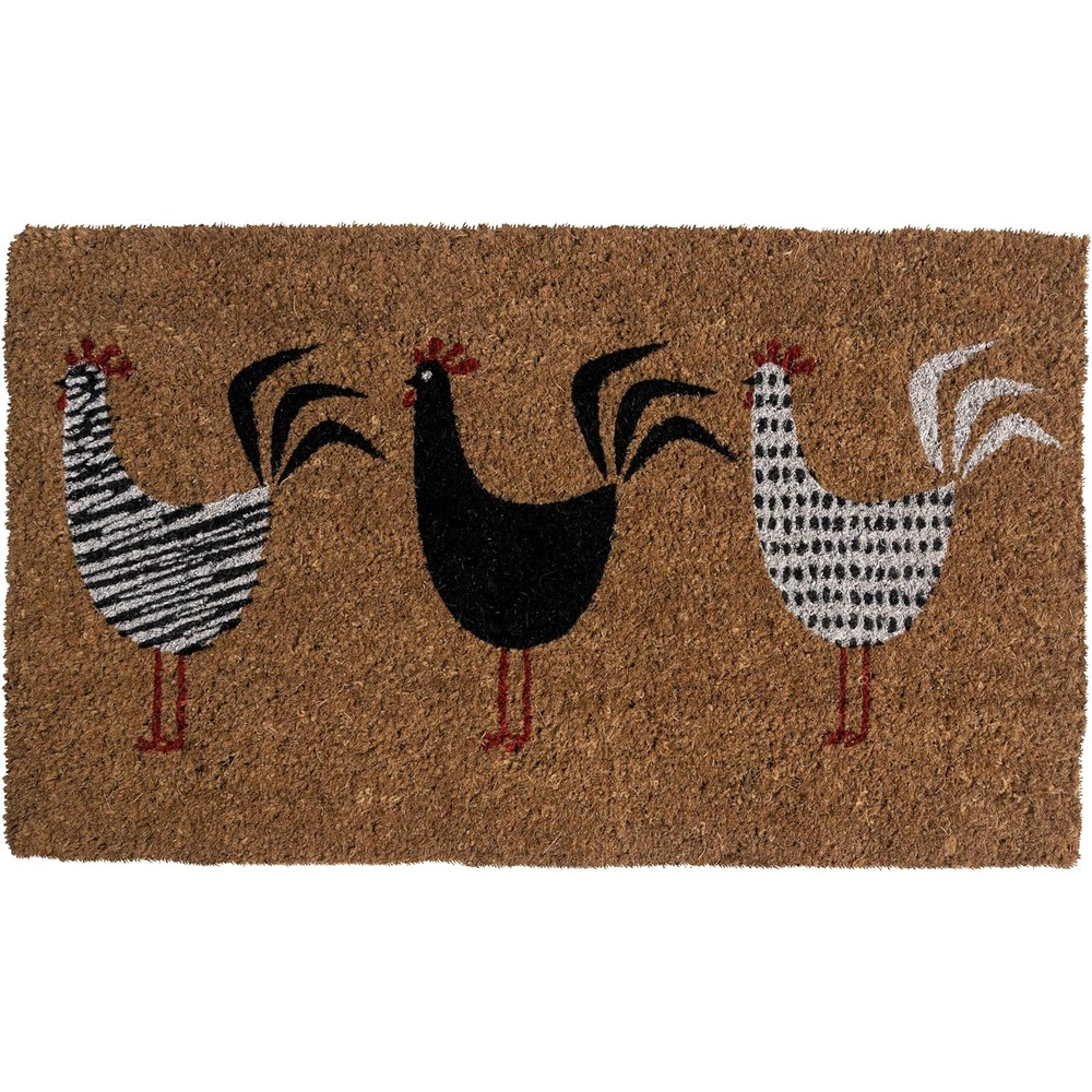 TEMU Handmade Doormat 24x16 Exquisite Multifunctional Non Slip Indoor Kitchen Indoor Outdoor Decoration Doormat Made Of Nonwoven And Rubber