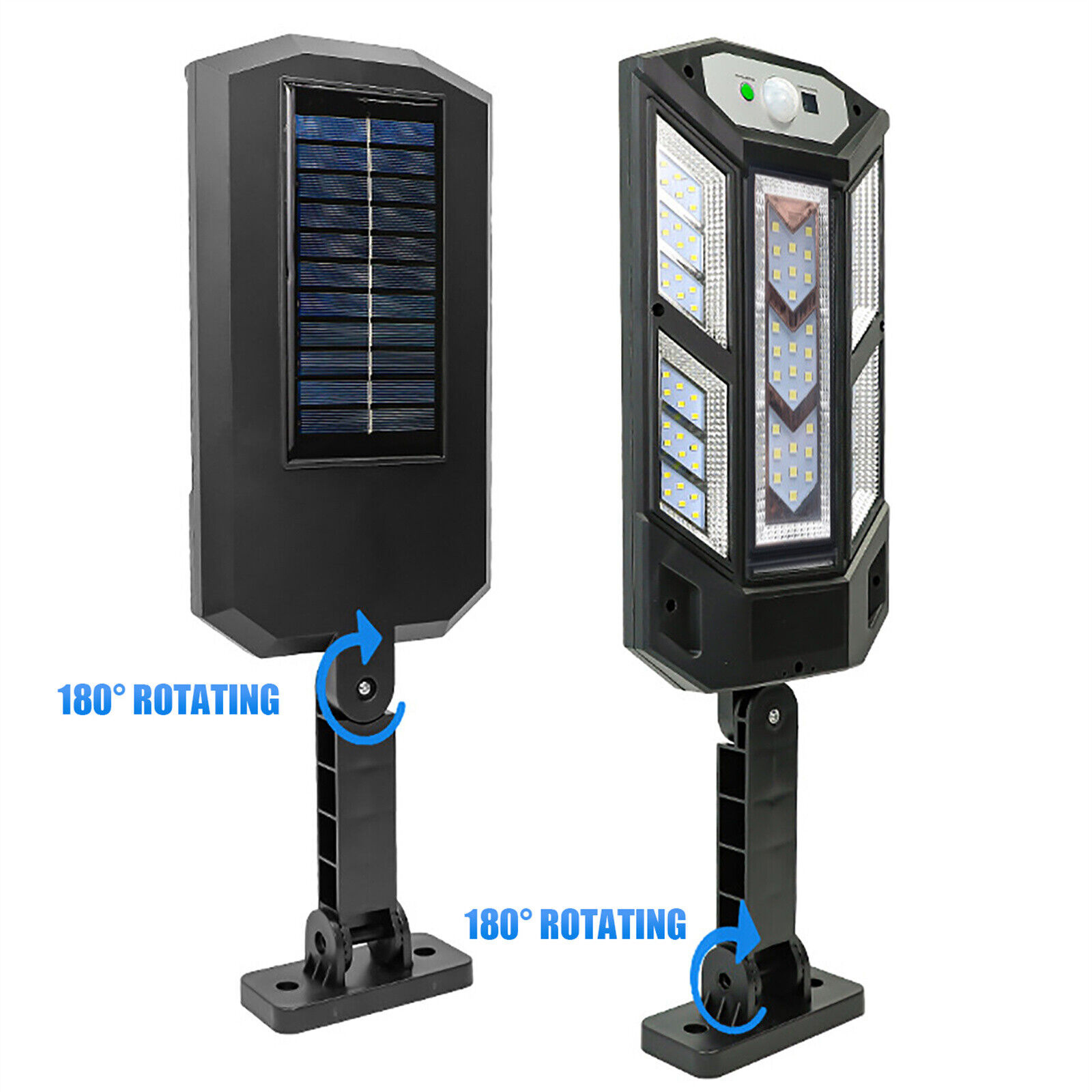 TEMU 1pc 6500k 43led Solar Wall Light, Motion Sensor, 3 Lighting Mode Light, Outdoor Garden Security Street Yard Flood Lamp Solar Garden Lamp Outdoor