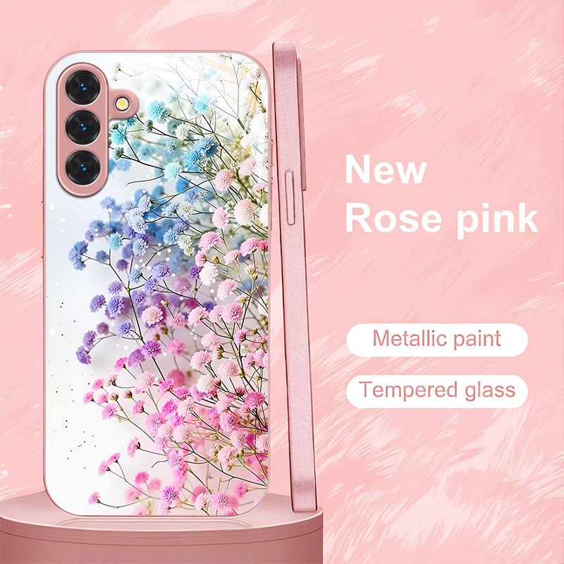 TEMU Gradient Daisy Print Phone Case For Galaxy S9 /s10/s20 /s20 Ultra/s21 5g/s21 /s22/s23 Plus/s24 Plus/s25/s25 Edge/note 9/note 10/note 10 /note