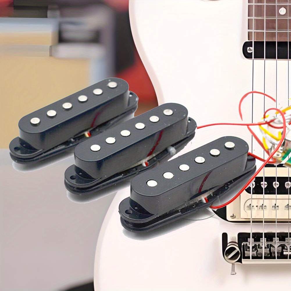 Premium 250K Pots and 5-Way Selector Kit for ST Electric Guitar Upgrades, Electronics Installation Kit, St Guitar Modification, St Style Electric Guitar Parts, Vintage Style Pots, Vintage Tone Control, Classic Pickup Setup, Durable Electronics