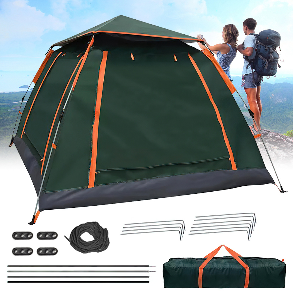 Image of Instant Setup Camping Tents For 2, 3, Or | Portable Tents For Hiking, Travel, Or Beach Use | Air-inflated Camping Tents | Beach Tent