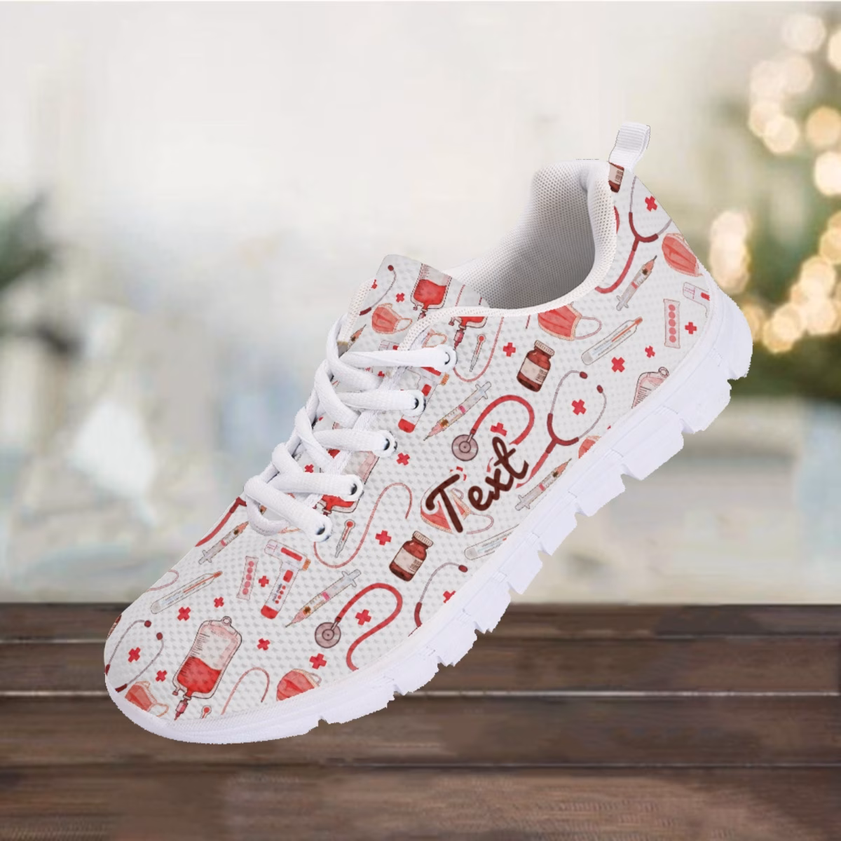 Nurse-themed Custom-named Loafers - Exclusively Designed to Honor...