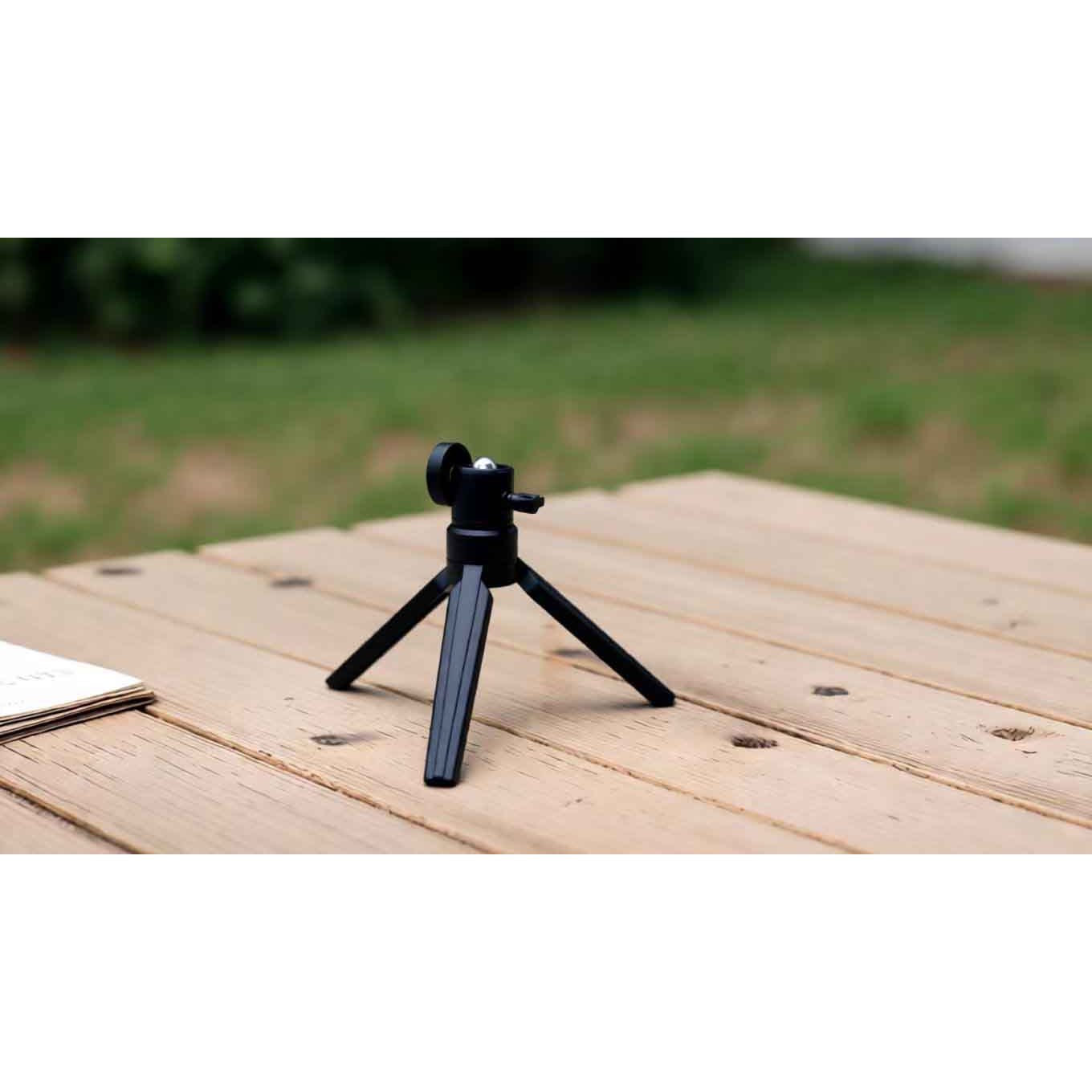 TEMU Multi Functional Mini Projector Stand, 360 Degree Rotating Gimbal, Threaded Interface Desktop Stand, Abs Material, Versatile, Stable And