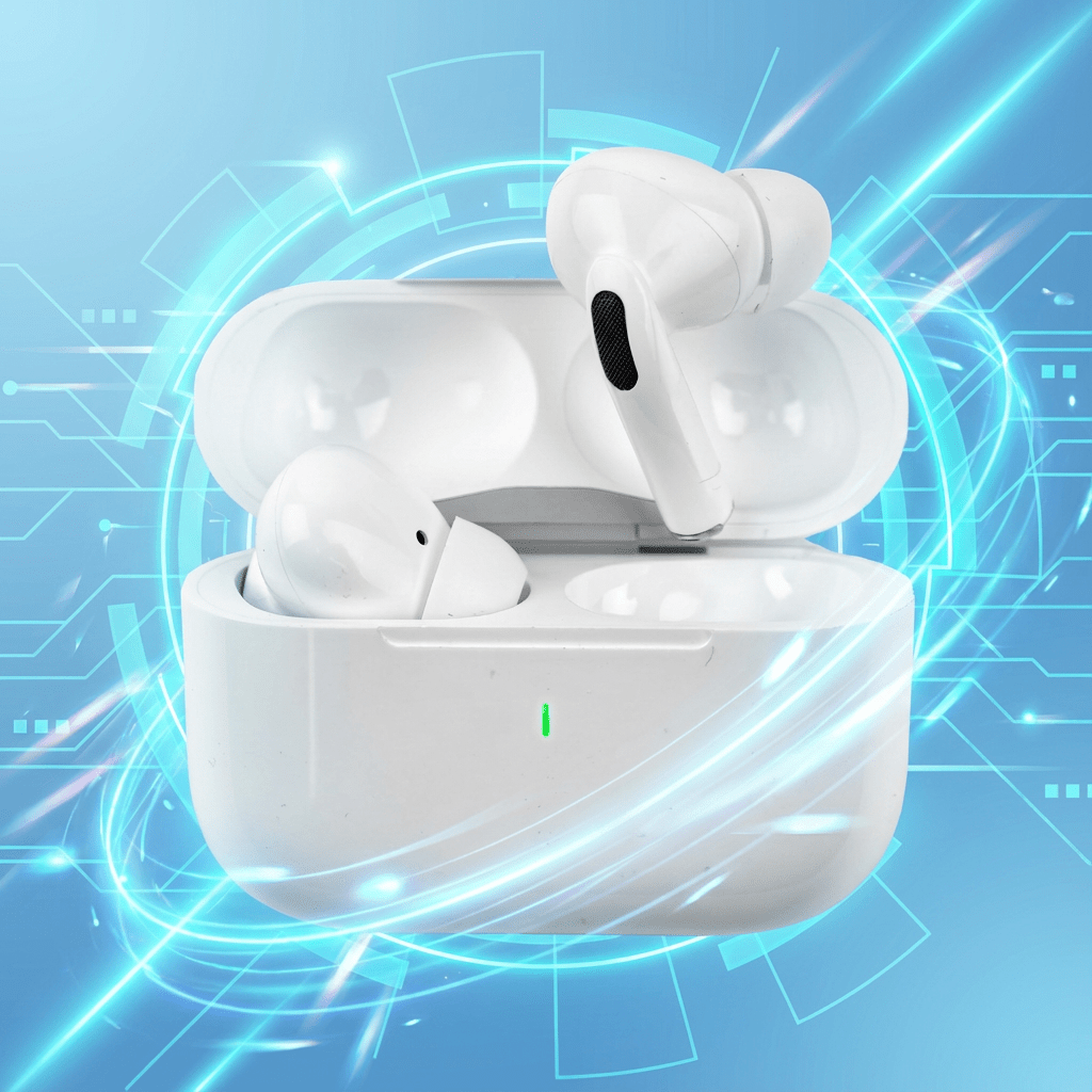 TEMU Flagship Wireless Earbuds, Featuring , Tws 6.0 True Wireless Earbuds, Stereo In-ear Design, Built-in Microphone, Suitable For (white), Type-c