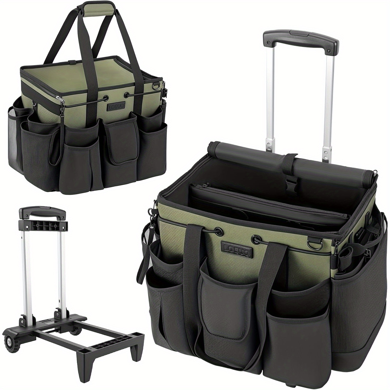 Large Cleaning Caddy Organizer with Wheels - Heavy-Duty Metal... product image 9