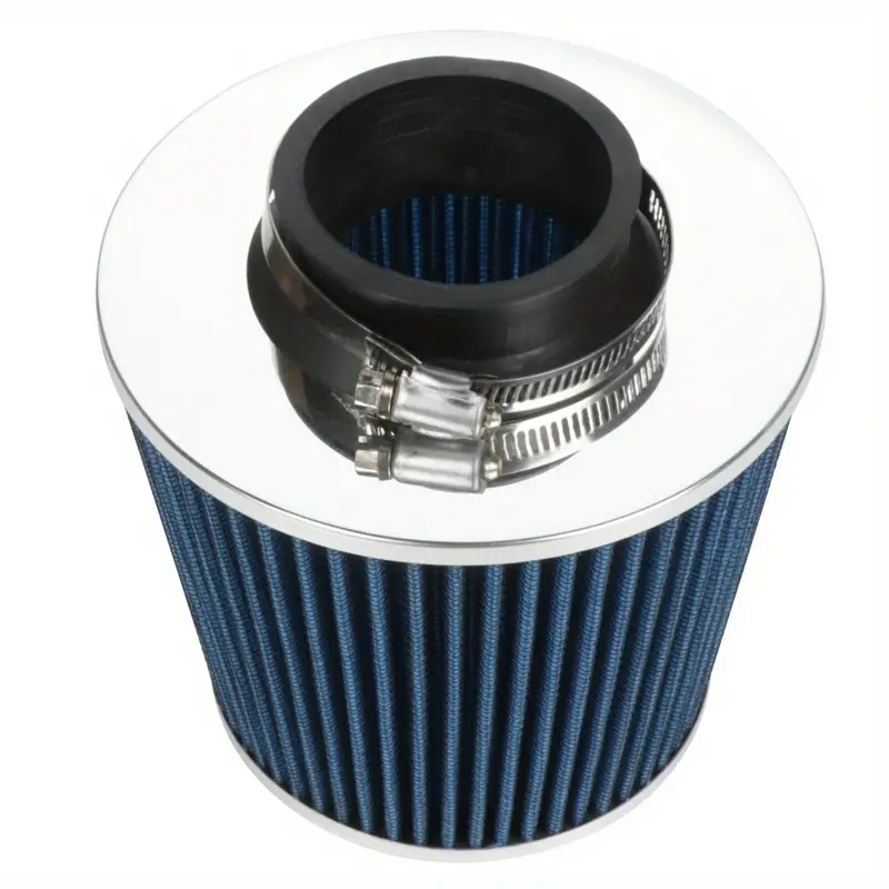 Blue Cold Air Intake System With Filter For 2001-2005 Honda Civic 1.7L L4 Manual Transmission