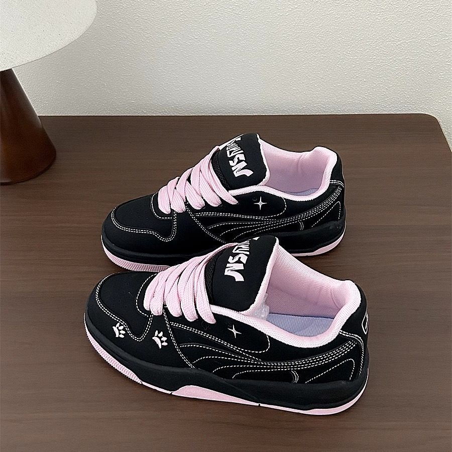 Women's Summer Sneakers 2026 Non-slip Lace-up For School College Daily Walking Style Shoes, Women Shoes