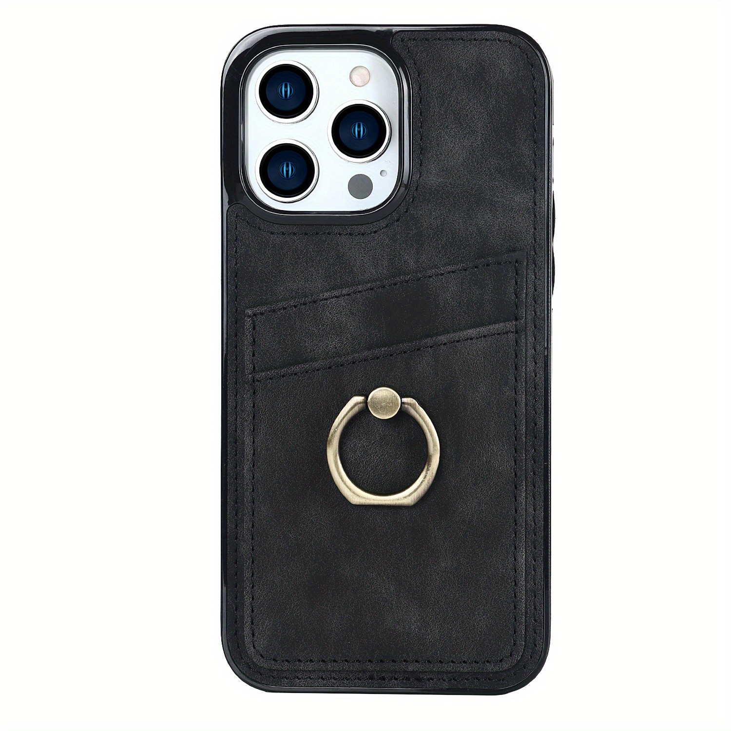 TEMU Vintage Ring-style Skin Case Compatible With Iphone 16/15/14/13/12/xs/xr/8/7 Pro Mini