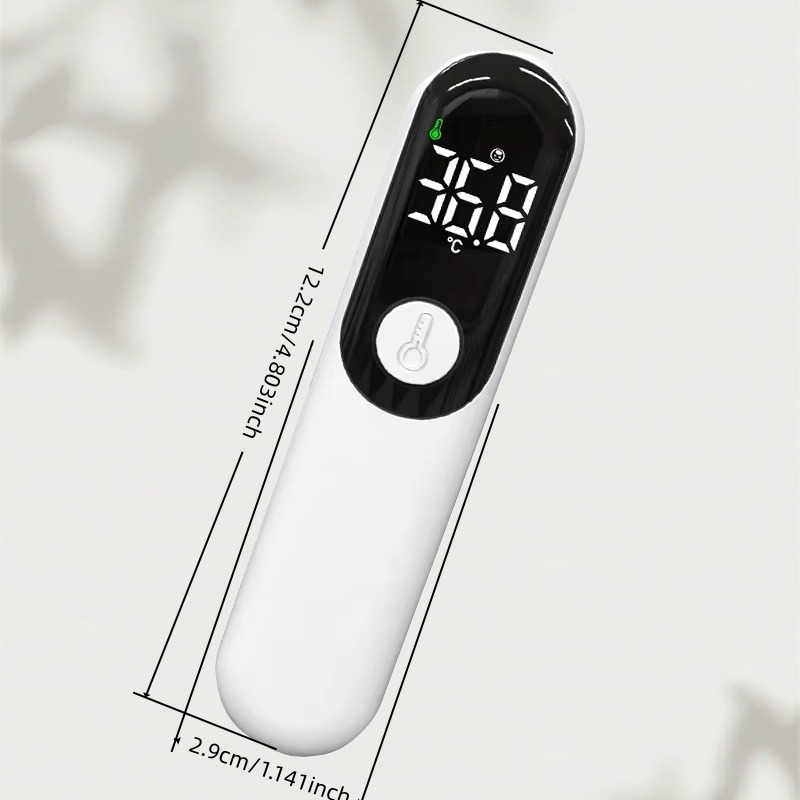 Adult Non-Contact Forehead Thermometer - Instant Read Digital Thermometer with LCD Display, One-Touch Operation & °C/°F, (AA-like) Fast Response Thermometer for, Travel, Office - Hygienic Contactless Body Temperature - Image 4