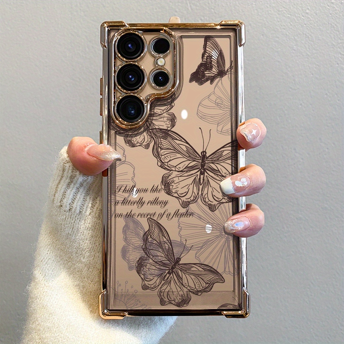 TEMU Funda para teléfono: 7YIGNCL4SB carcasa de esquinas para for Galaxy S25 ULTRA, para for S25/S25 Ultra/S25 Plus/S24U, for Galaxy S23U/S22 Ultra,