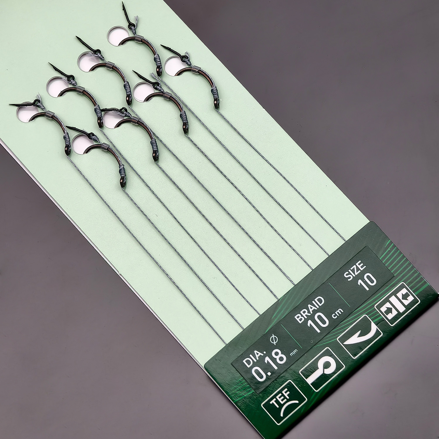 E-shop 8-teiliges Method Feeder -Rig-Set - Handgefertigte Angelgeräte und Ausrüstung, Angelzubehör, Karpfenangeln, - und Hinterdrift-Haken, Gemischte