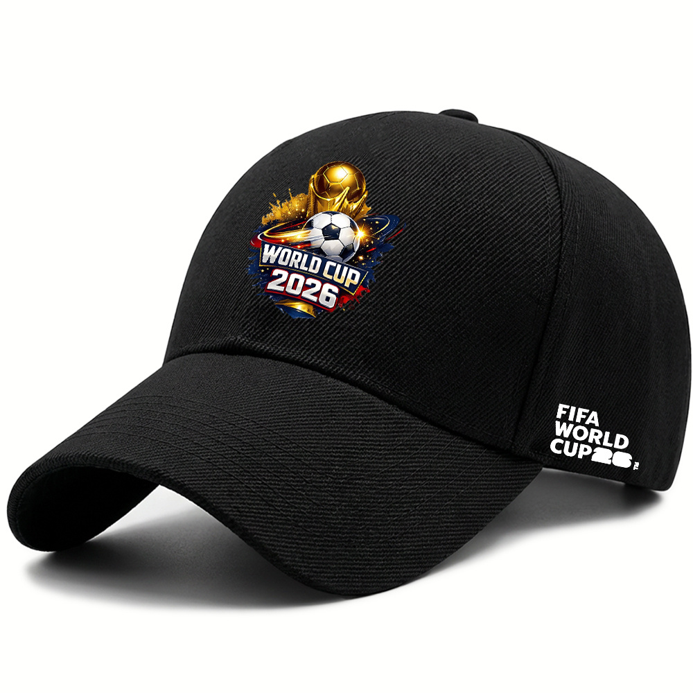 TEMU Casquette de baseball de protection solaire Canada Mexique 2026, Angle de bord réglable Ombre naturelle, Vue non obstrutive, Fermeture à boucle