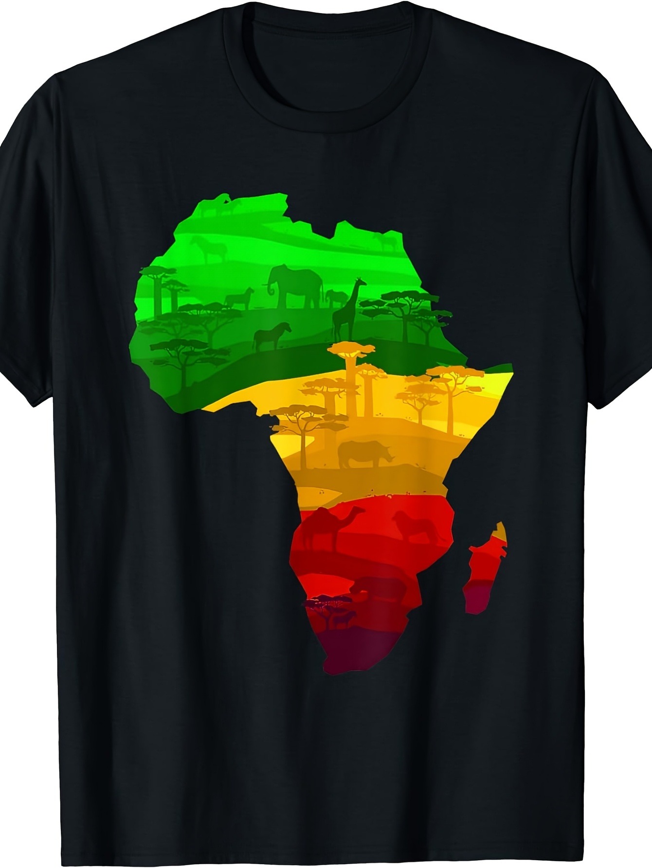 Camiseta com Mapa da África 