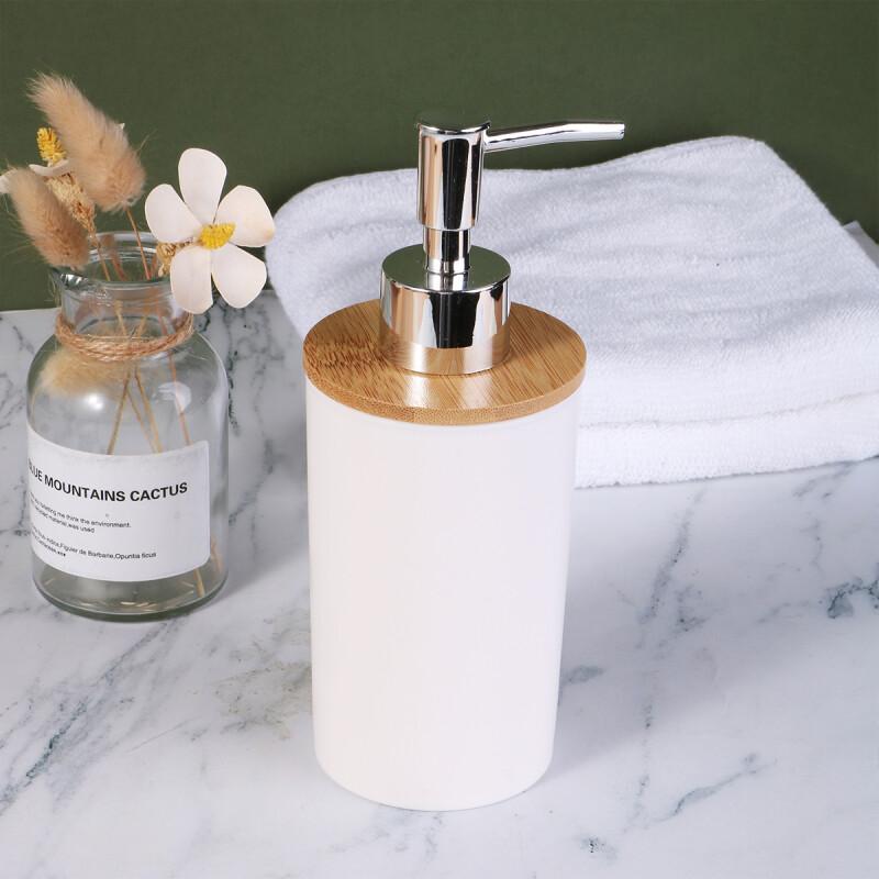 TEMU 1pc Refillable Liquid Soap Dispenser, Perfect For Kitchen And Bathroom Decor