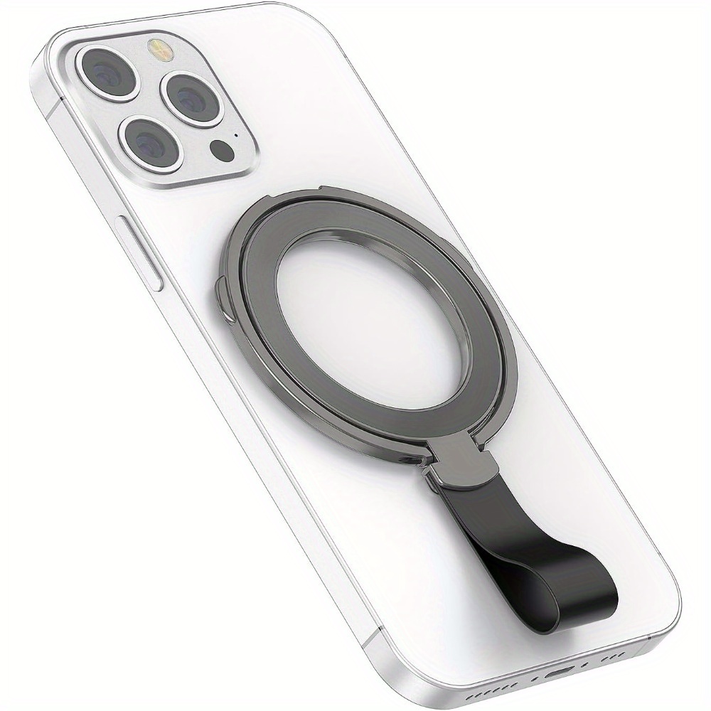 E-shop Magnetischer Handy-Schlaufenhalter für iPhone 17 16 15 14 13 12 Pro Max, Magnetischer Handy-Ringständer, Magnetischer Ring-Handyhalter,