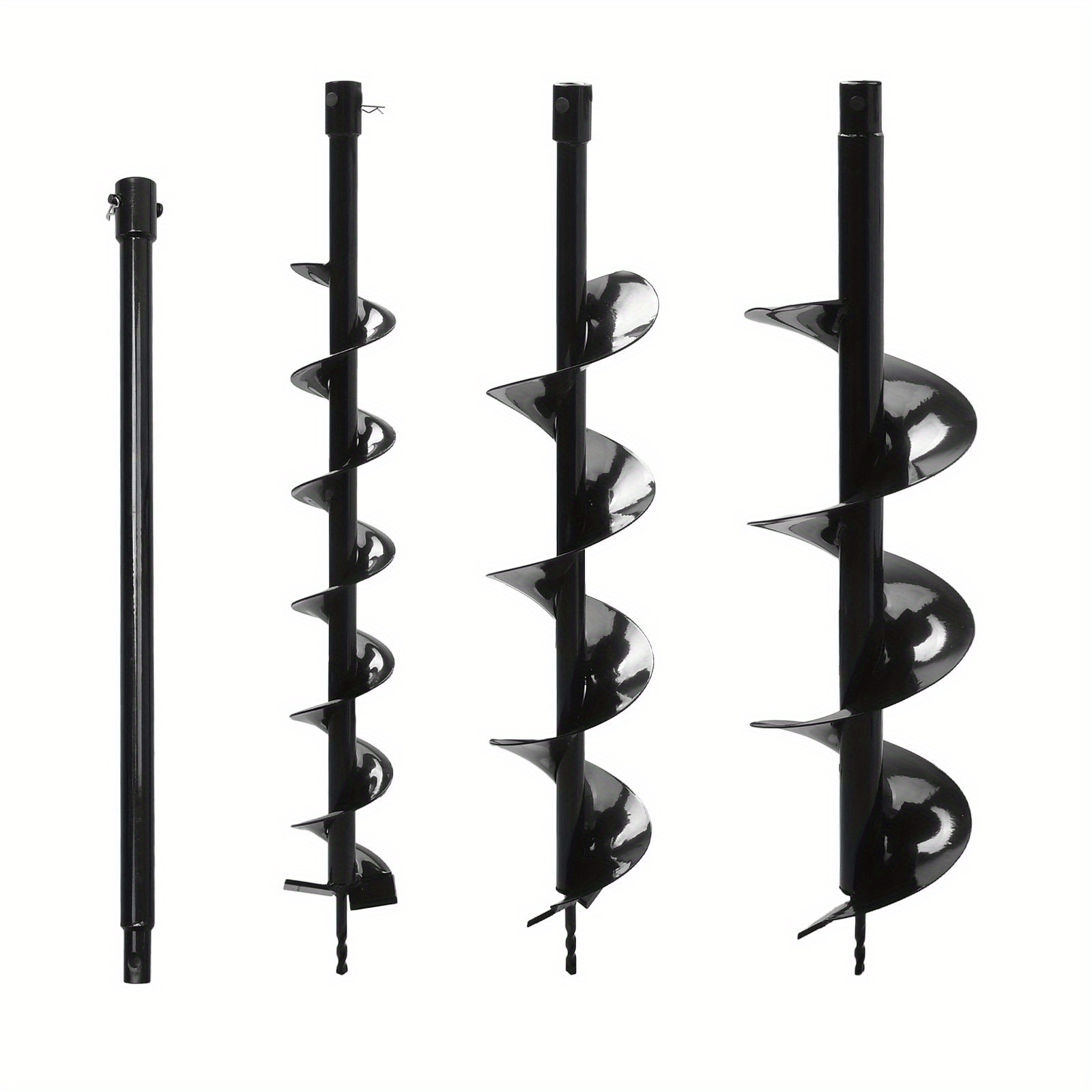 TEMU Earth Drill Pile Drill Earth Drill 4"&6"&8" Drill