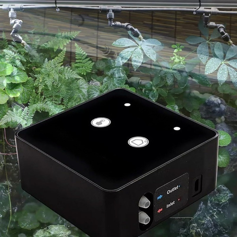 Reptile Misting System Accessories, Enclosures, Tanks With 360° Adjustable Mist Nozzles, Misting Kits Suitable For Rainforest Plants And Amphibians