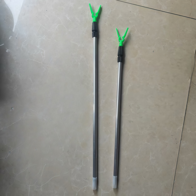 E-shop 2er-Set Angelrutenhalter Silber Strandangeln Stabilisierungshalter Robuster Angelrutenhalter für Strand Bodenstabilität Leicht und , einfach zu
