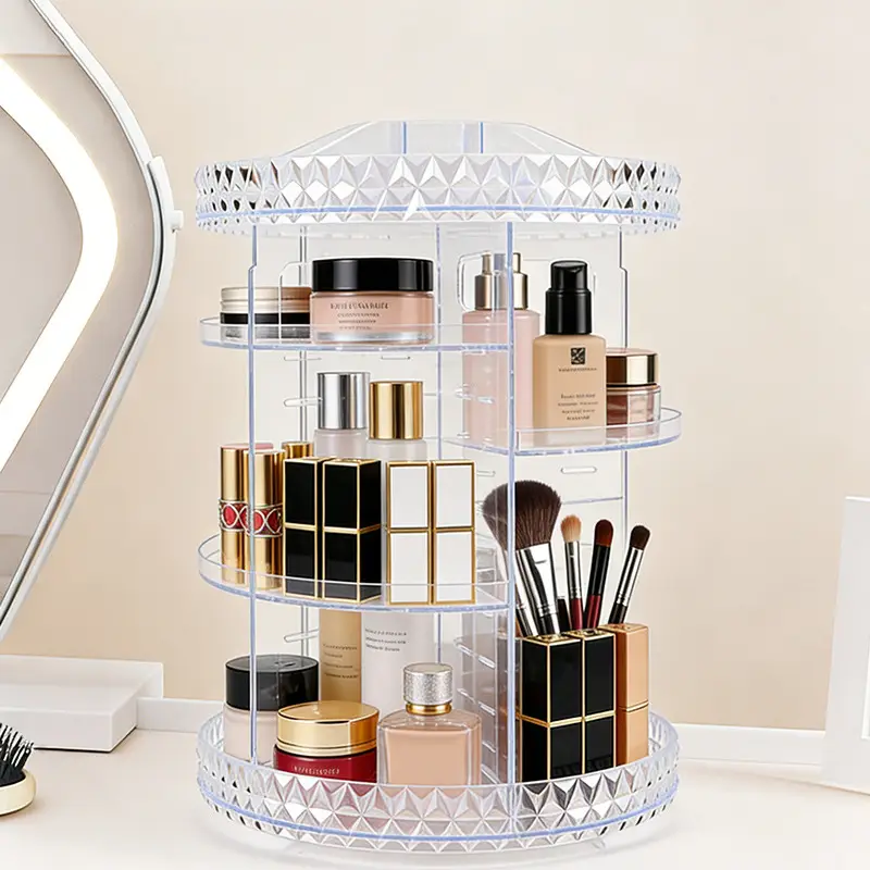 drehbarer schmink organizer drehbarem – freistehende