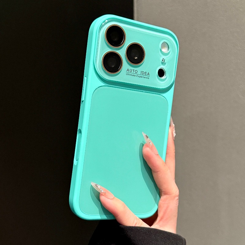 TEMU Phone Case: Skin-feeling Crystal Suitable For 17 Pro Propromax Mobile Phone Case New Arrival Painted Iphone16pro Instantly Turns Into A Large