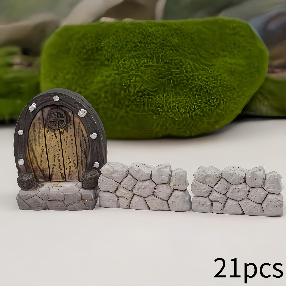 Mini Stone Wall Model Scenery Building Blocks