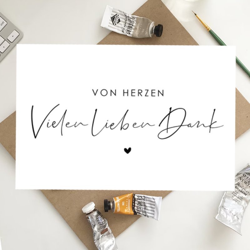 Image of Fun German Thank You Card Christmas Gift 1pc, Christmas Birthday Winter, Ideal Gift For Friend Brother Sister Son Daughter Husband Boyfriend Girlfriend Wife