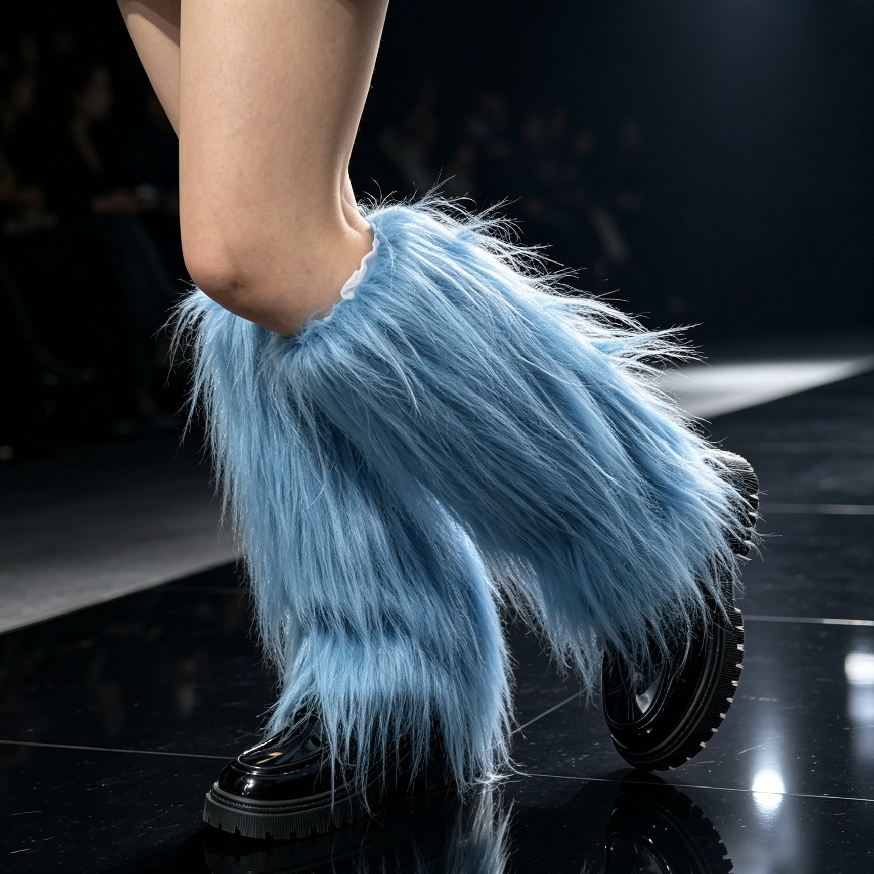 TEMU 1pair Of Dopamine-colored, Stylish, Versatile, Snow-themed Sock Covers, High-top Warm And Thick Plush Boot Covers, Perfect For Festive Outfits