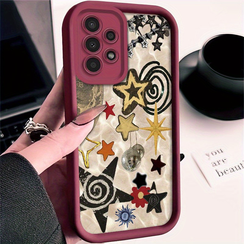 TEMU -Shaped Pattern Phone Case for A01/A02S/A03/A03S/A05/A10S/A11/A12/A13/A14 5G/A15 4G/A20S/A21S/A22/A23/A30S/A31/A32/A34/A50/A51/A52/A52S 5G/A53