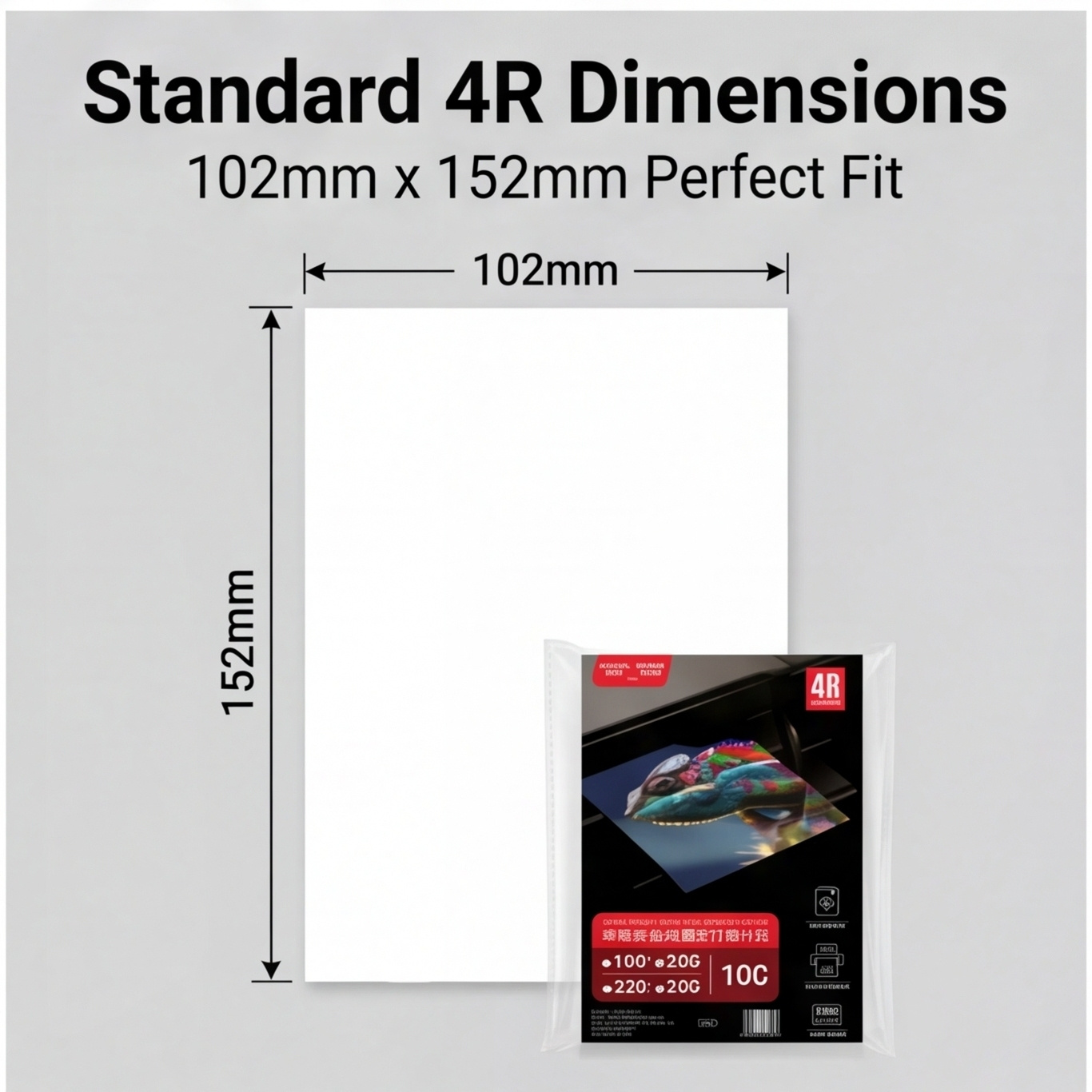 TEMU 180gsm 4r Glossy Photo Paper, 6 Single-side Cast-coated Inkjet Paper, Quick Dry Photo Albums, Id Photos, Journals, Home& Office Printing