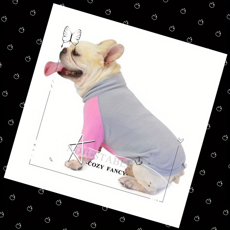 Verdickter Hundepullover Für Kleine Hunde - Brauner Winterpulli Für Haustiere