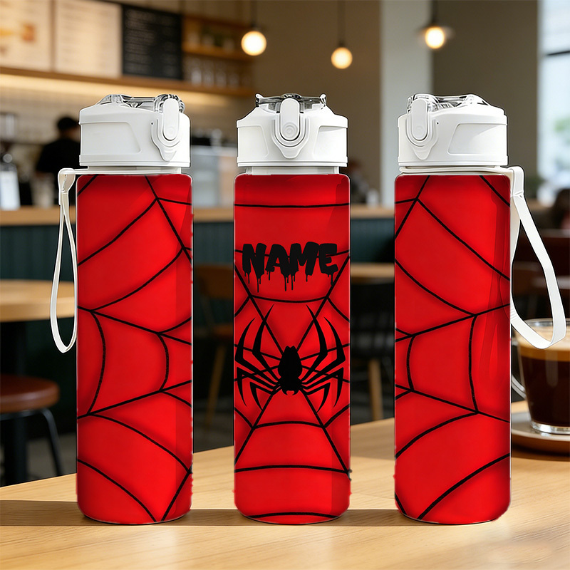 TEMU 1 borraccia a forma di - personalizzato, grande capacit�, borraccia in plastica resistente e riutilizzabile, facile da pulire, sicura per bere,