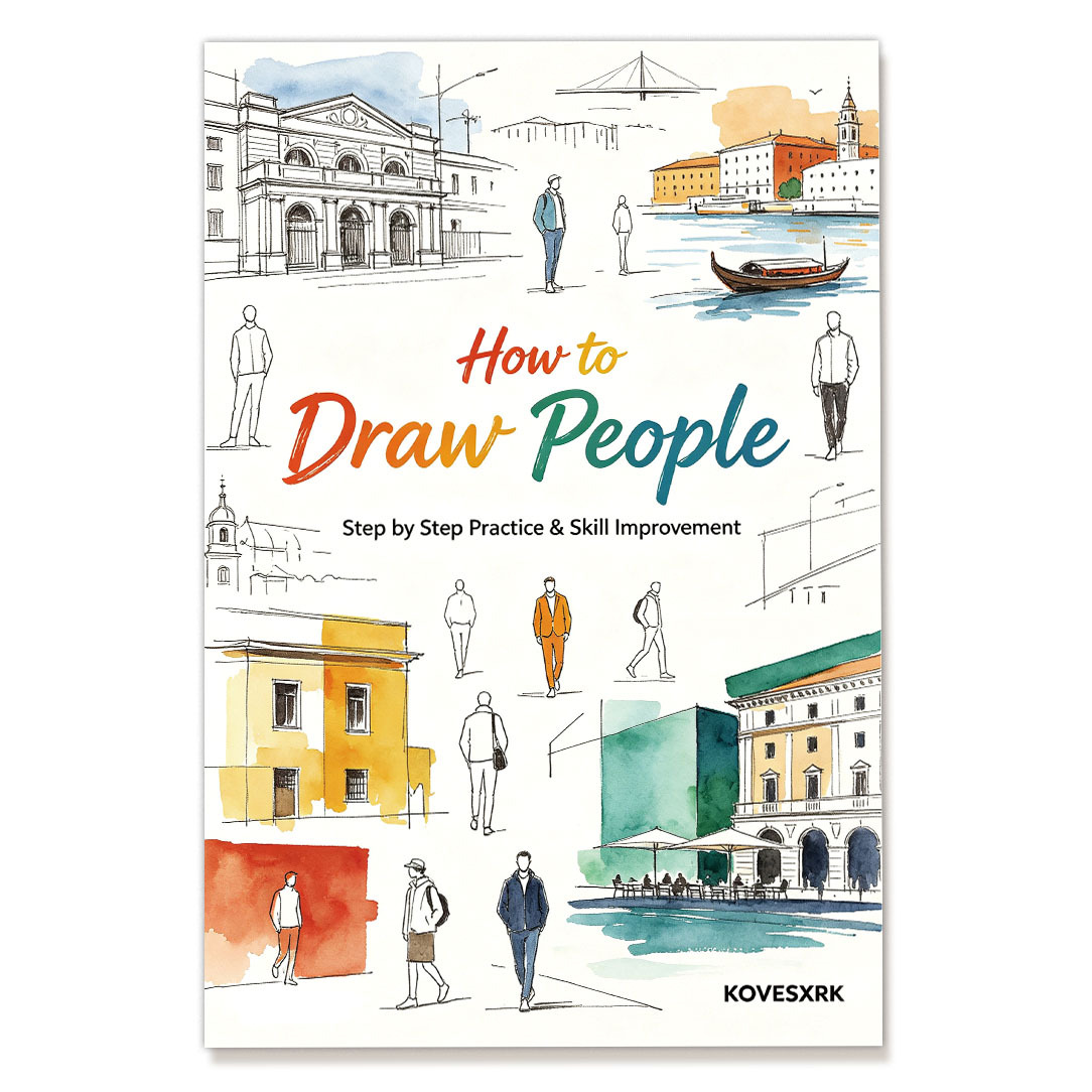 TEMU 1pc | Sketching And Drawing For Beginners: Character Reference Book, How To Draw (human Body, Poses): Guide To Sketching And Dynamic Poses