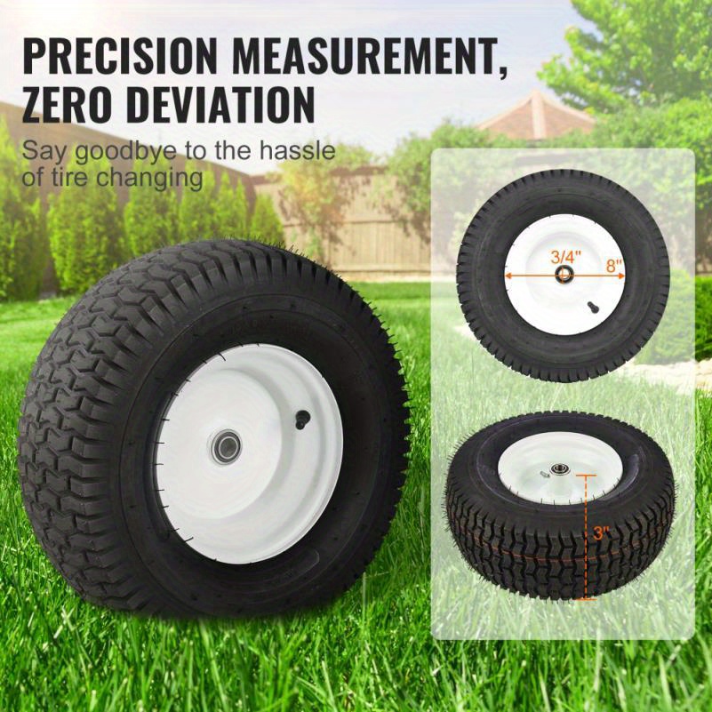 lawn mower tire wheel assembly tubeless turf Temu