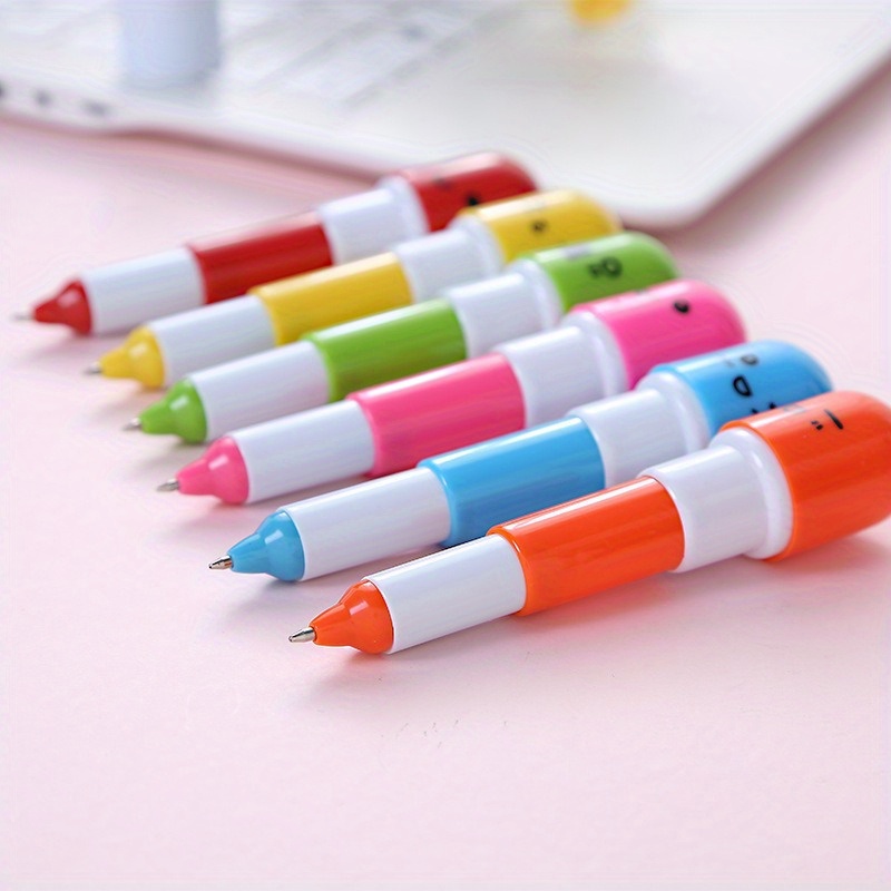 set of 6 cartoon themed gel pens that can expand ideal for use as rewards in classrooms or as gifts for friends Product details 2
