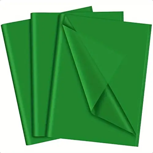 green tissue paper for gift bags 60 sheets green wrapping tissue paper bulk 14 x 20 inch christmas paper for gift wrap filler birthday wedding st patricks