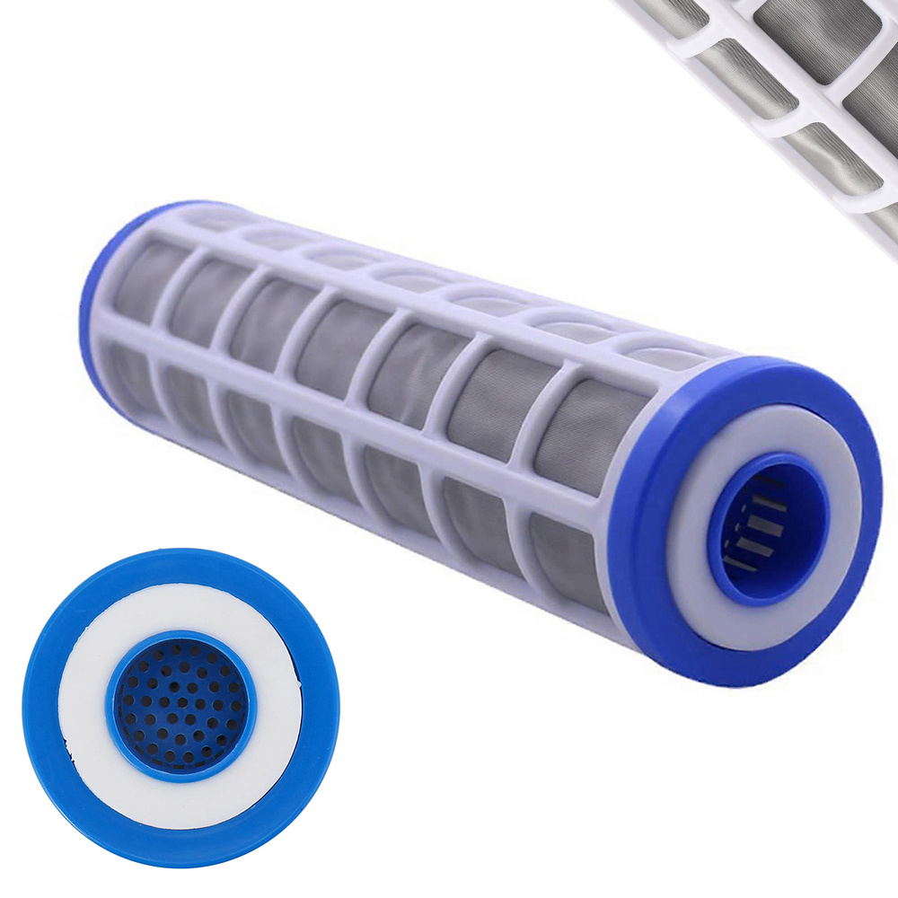 10 Inch Stainless Steel Mesh Filter Cartridge | 304 Stainless Steel Filter Insert For Garden Pre-filter & Water Pump Filter, Water Purifier Prefilter Element