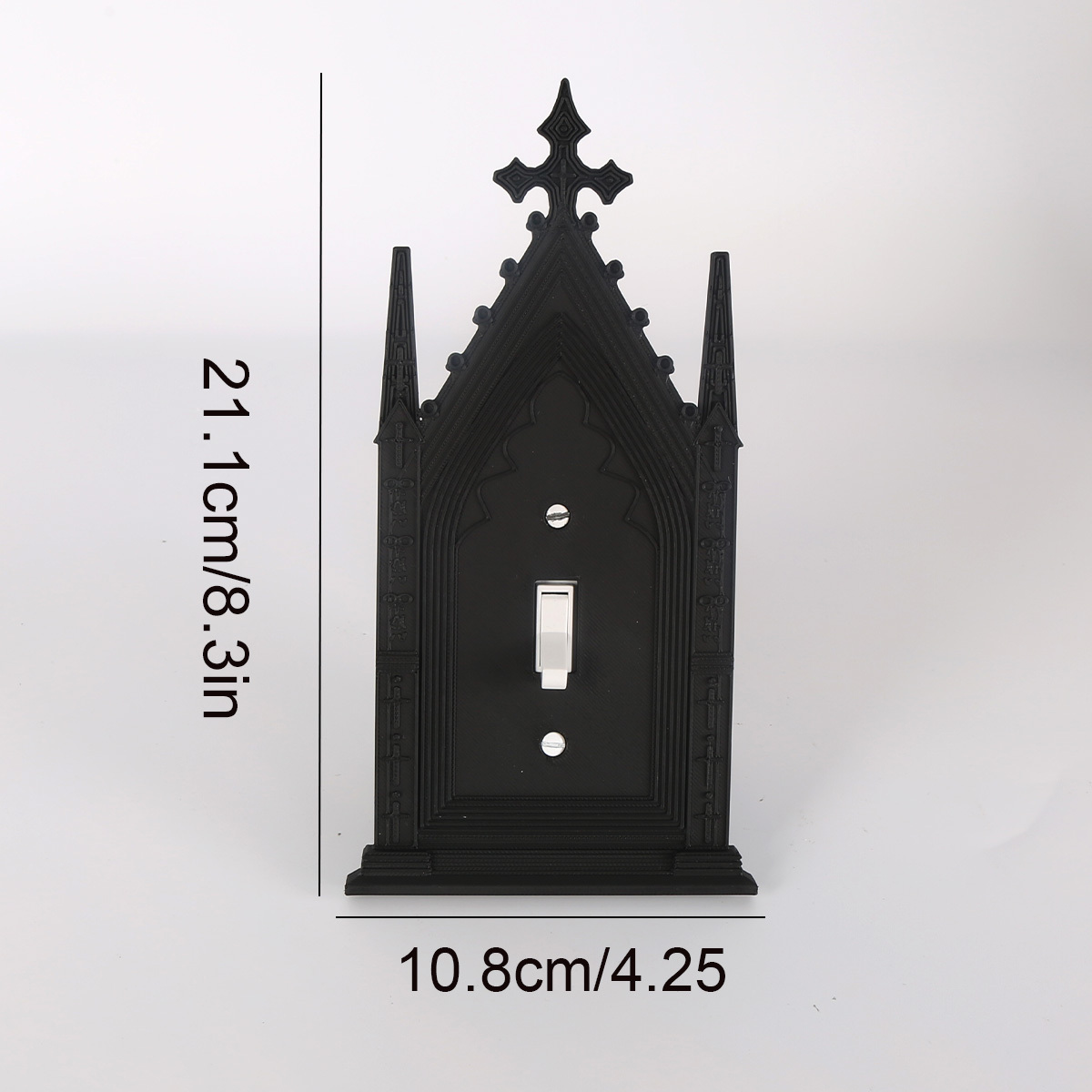 TEMU An Innovative Church-style Switch , A To Home Lighting Switch Panels, For Home Decor, And A Panel From Plastic