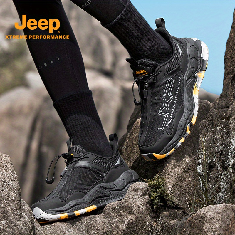jeep mens thick soled casual sneakers mens outdoor sports - Temu Portugal